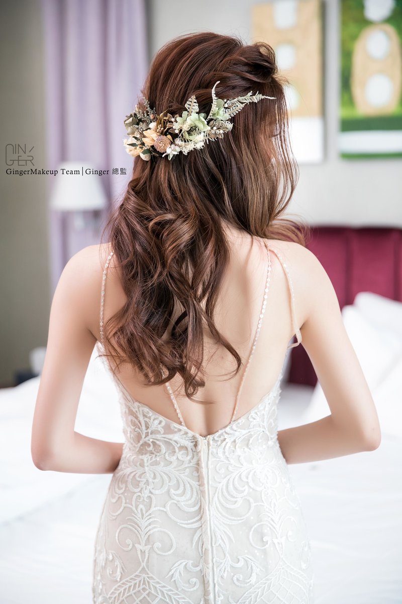 Ginger Makeup造型團隊 新娘造型,新秘,新娘髮型,Ginger Makeup造型團隊